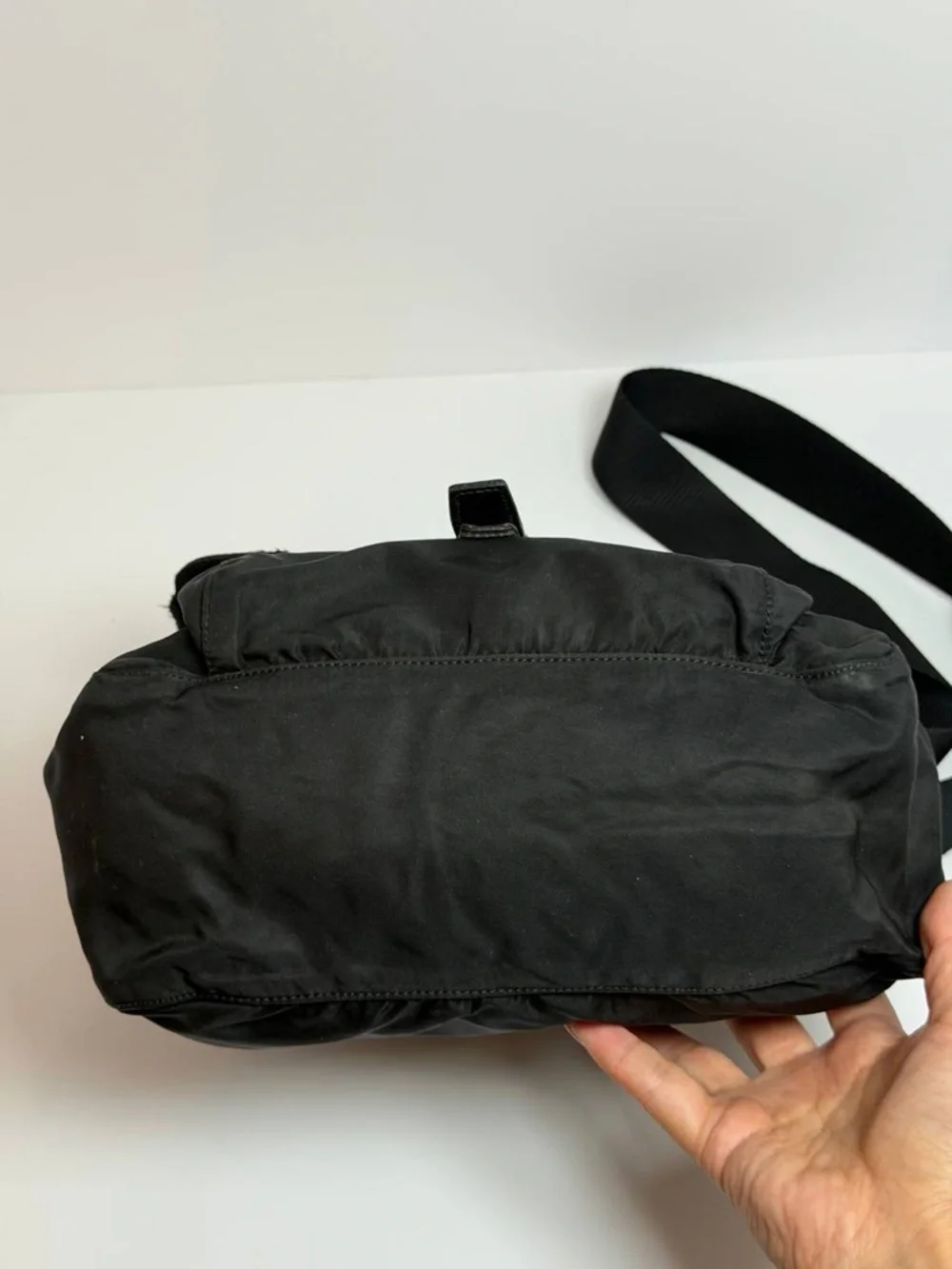 Prada Tessuto Nylon Messenger Shoulder Bag